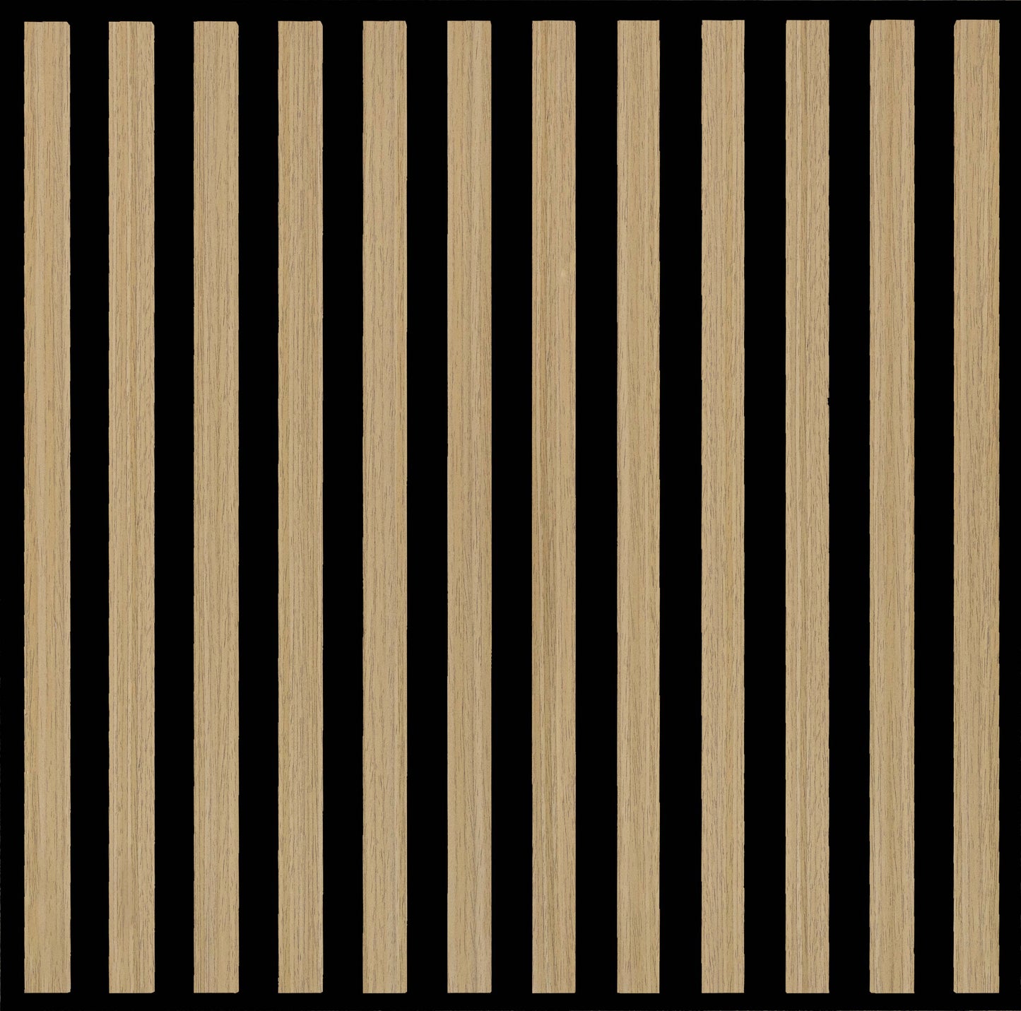 Acoustic Wall Panel - Slat - Natural