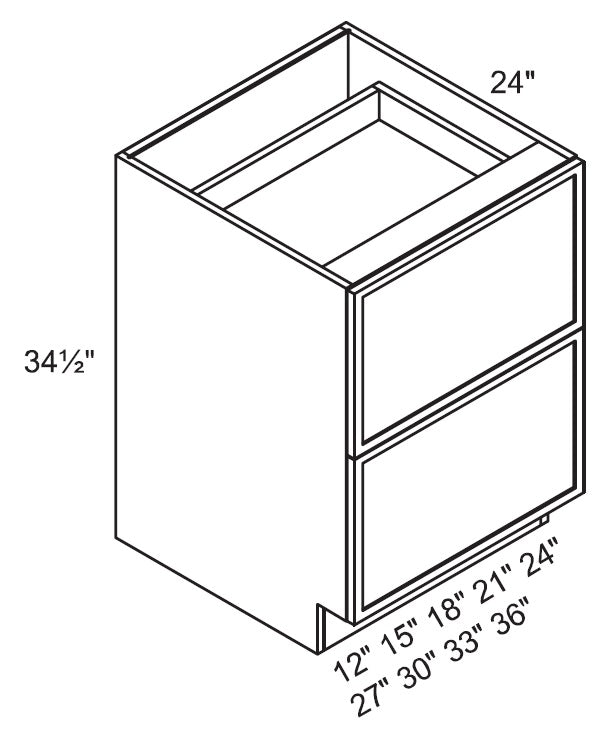 Base Cabinet - 2 Drawer