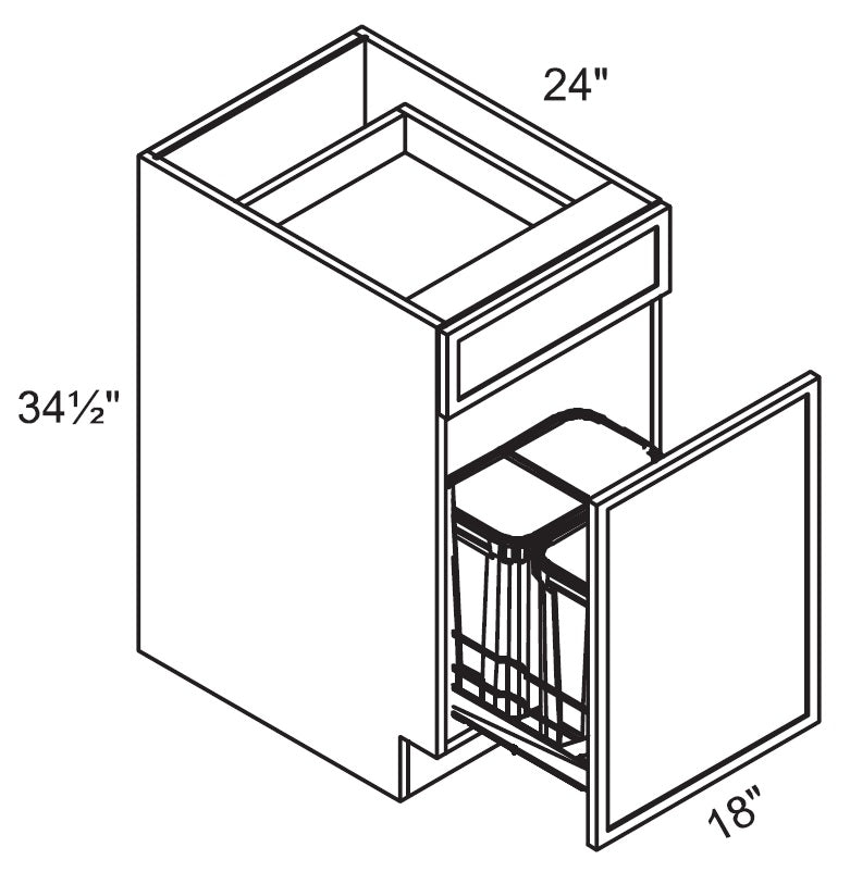 Base Cabinet - Waste Basket