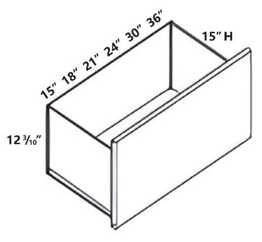 Closet Systems - Drawer 15" Depth