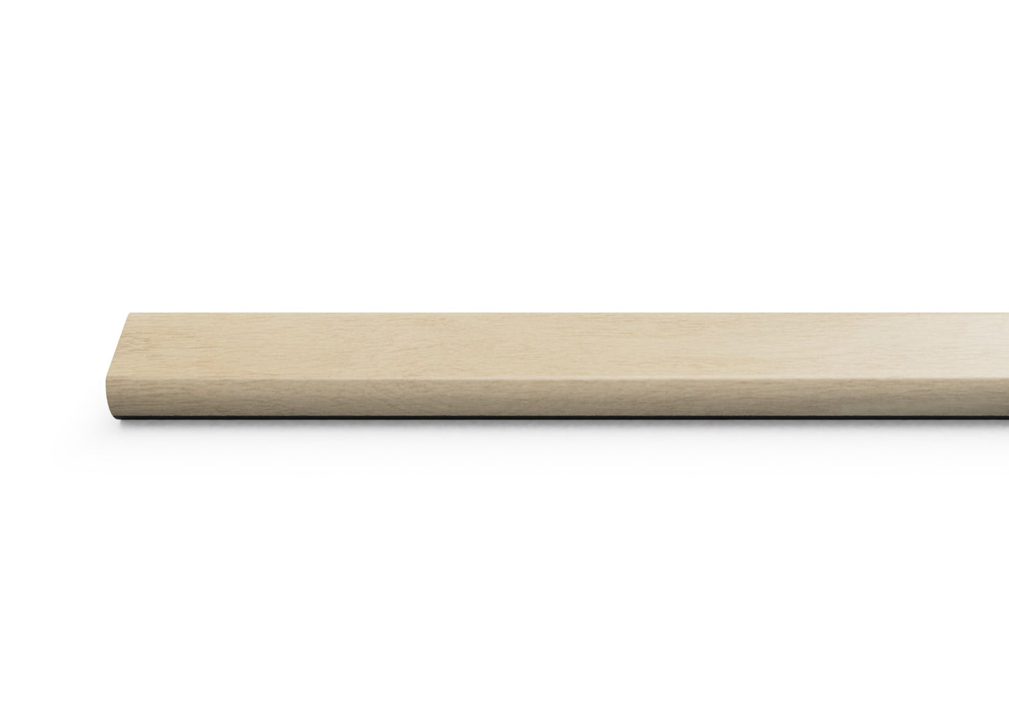 Hardwood Ovlerap Stair Nose - Butternut