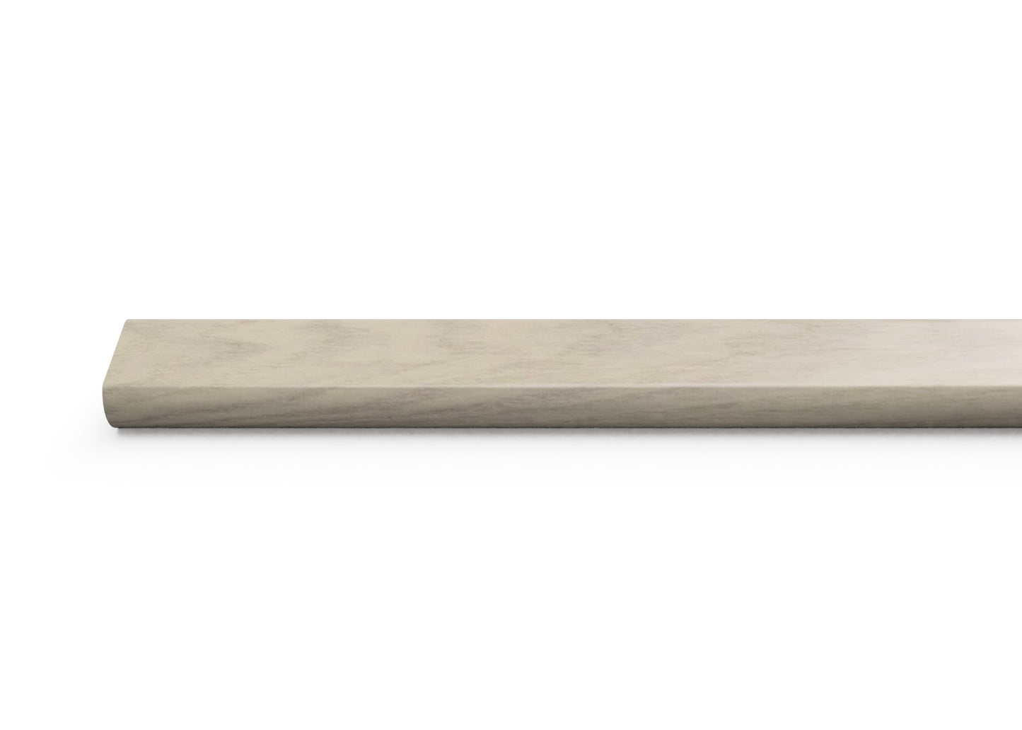 Hardwood Overlap Stair Nose - Ivory Lace