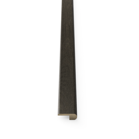 Hardwood Overlap Stair Nose - Brownstone