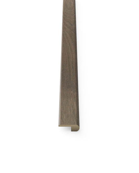 Hardwood Overlap Stair Nose - Thunder Gray