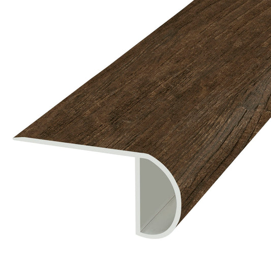 Vinyl Overlap Stair Nose - Old Country
