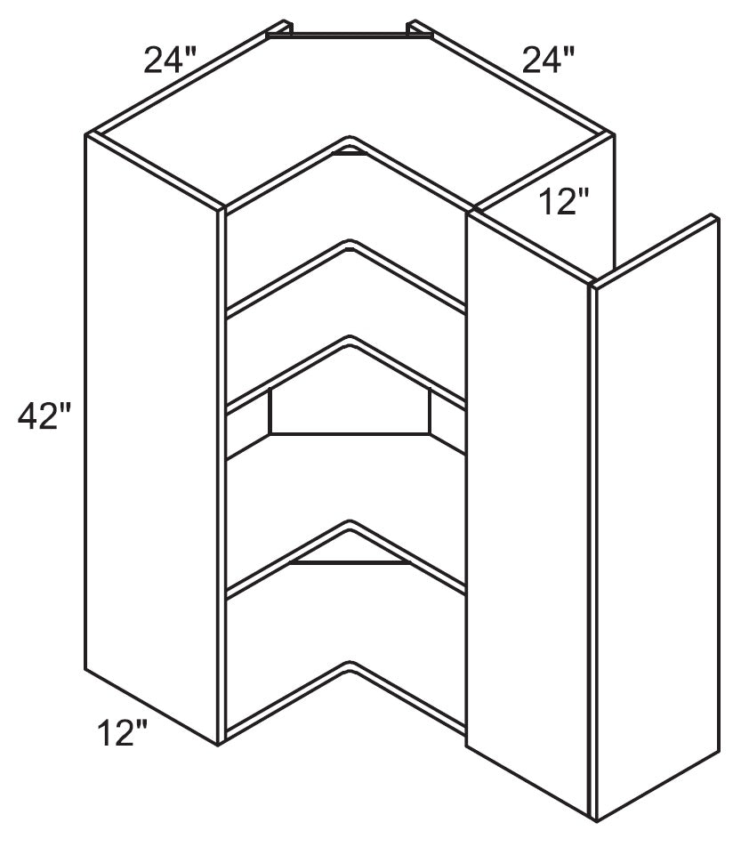 Wall Cabinet - Lazy Susan Cabinet