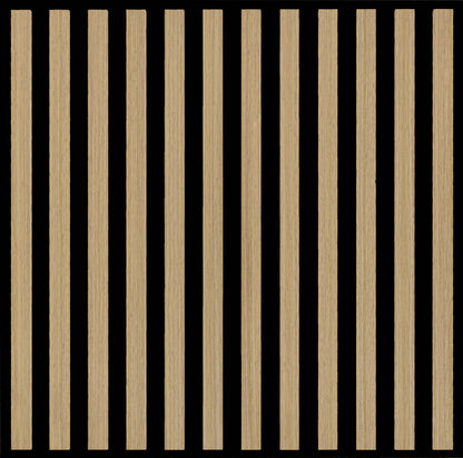 Acoustic Wall Panel - Slat - Natural