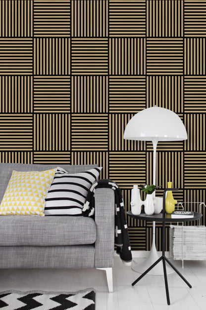 Acoustic Wall Panel - Slat - Natural