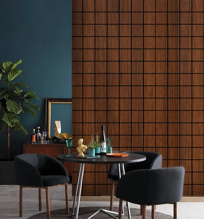 Acoustic Wall Panel - Square - Brown