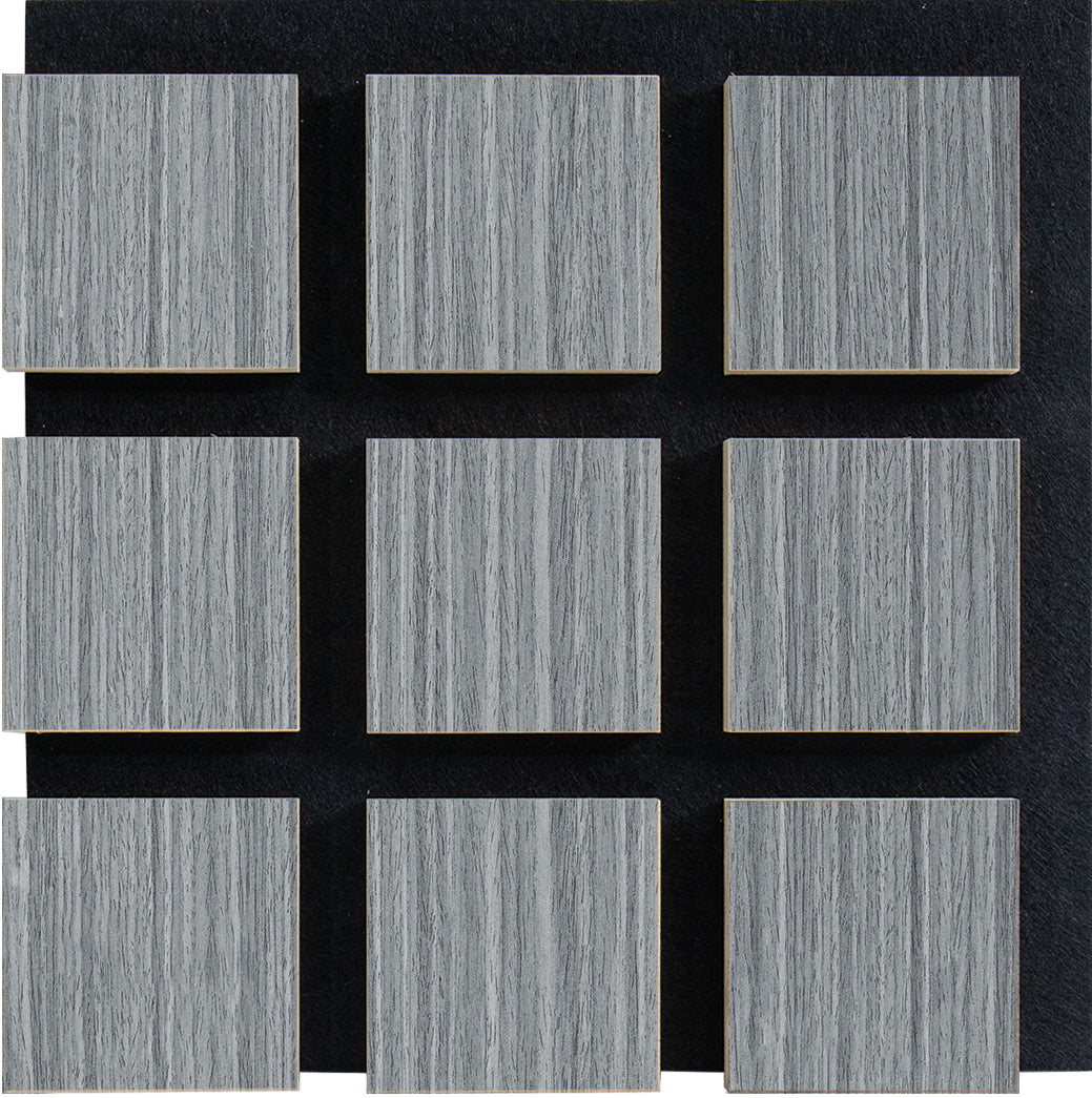 Acoustic Wall Panel - Square - Gray