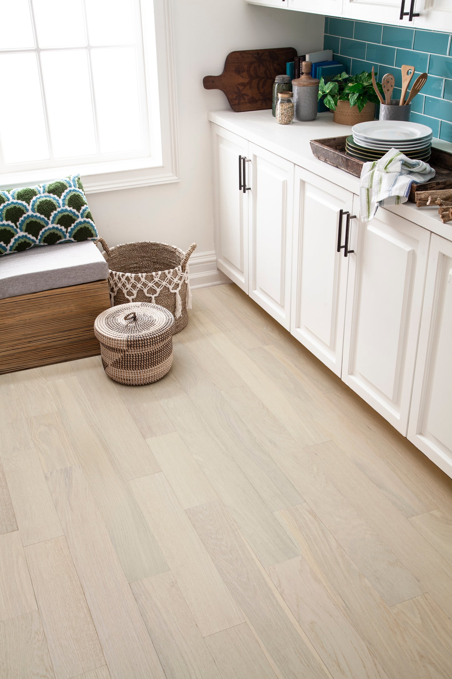 Engineered Hardwood Flooring - Ivory Lace - Sample