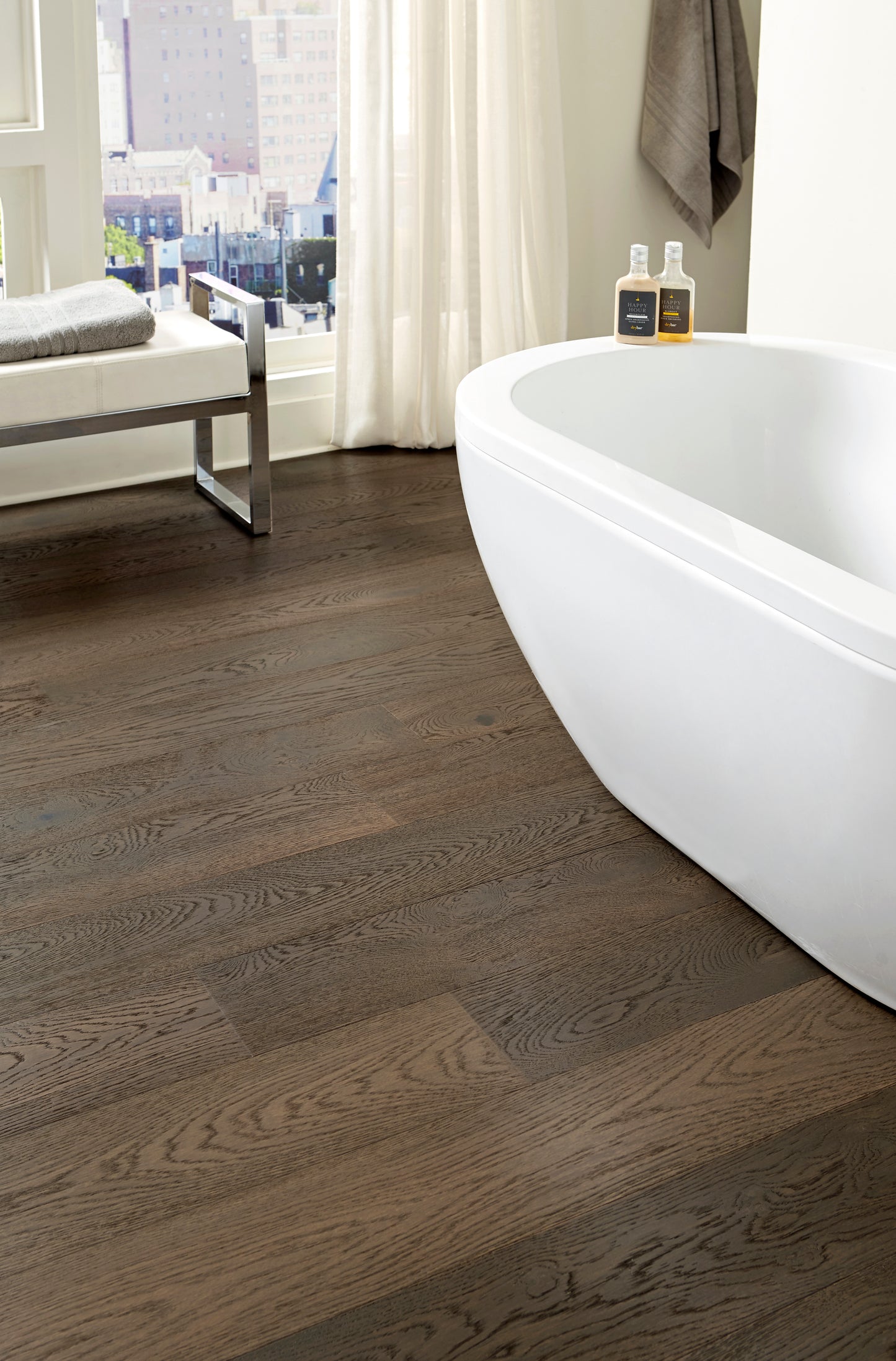 Engineered Hardwood Flooring - Thunder Gray - Sample