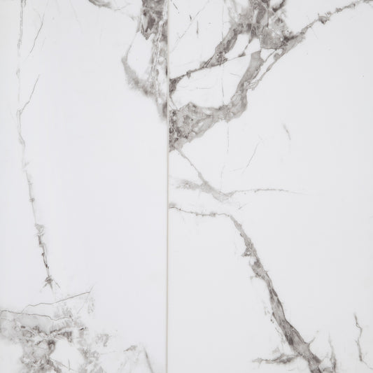 Rigid Core Vinyl Tile - Atrium White
