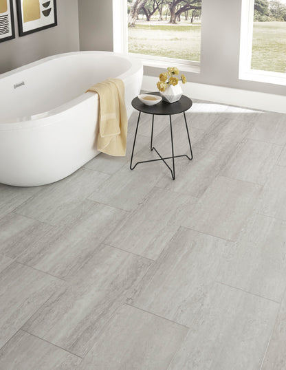 Rigid Core Vinyl Tile - Romano Travertine