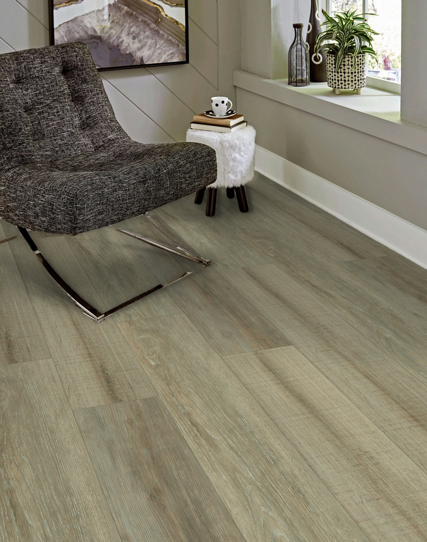 Rigid Core Vinyl Plank - Prairie Oak
