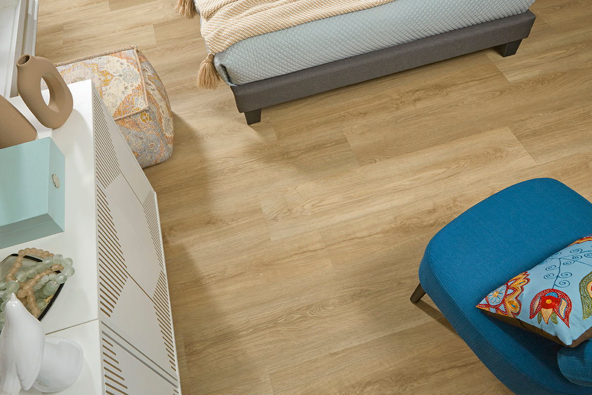 Rigid Core Vinyl Plank - Garden Circle - Sample