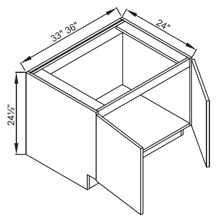 Base Cabinet - Apron Sink Base