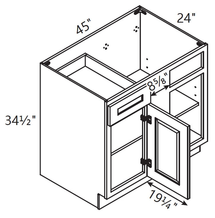 Base Cabinet - Blind Corner Cabinet