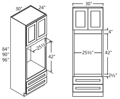 Base Cabinet - Oven Cabinet