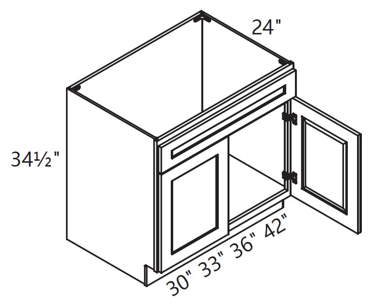Base Cabinet - Sink Base