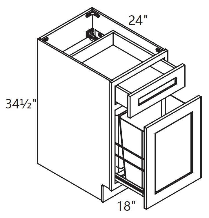 Base Cabinet - Waste Basket