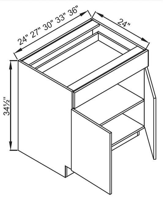 Base Cabinet - Multi-Width
