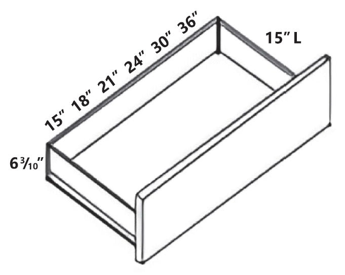 Closet Systems - Drawer 15" Depth