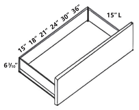 Closet Systems - Drawer 15" Depth