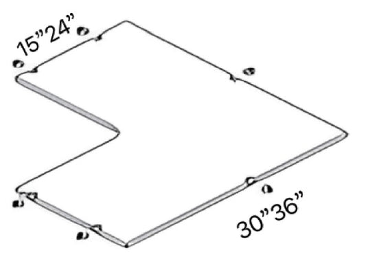 Closet Systems - Corner Shelf