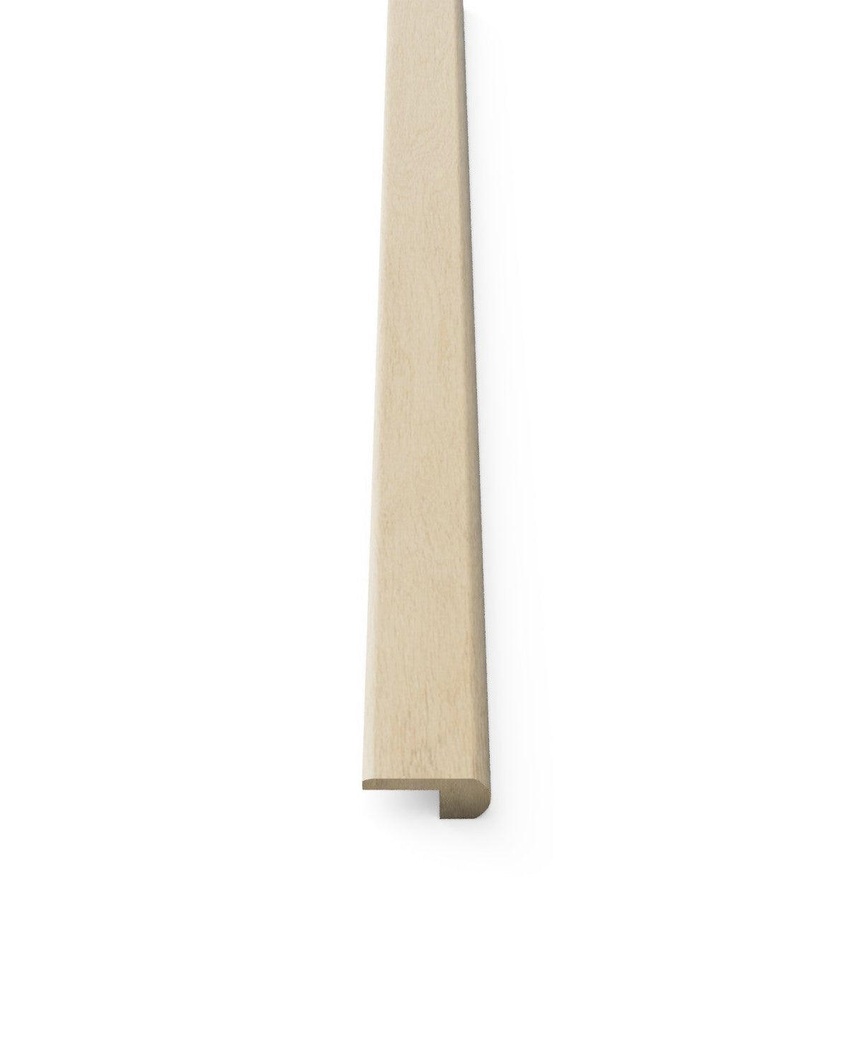 Hardwood Ovlerap Stair Nose - Butternut