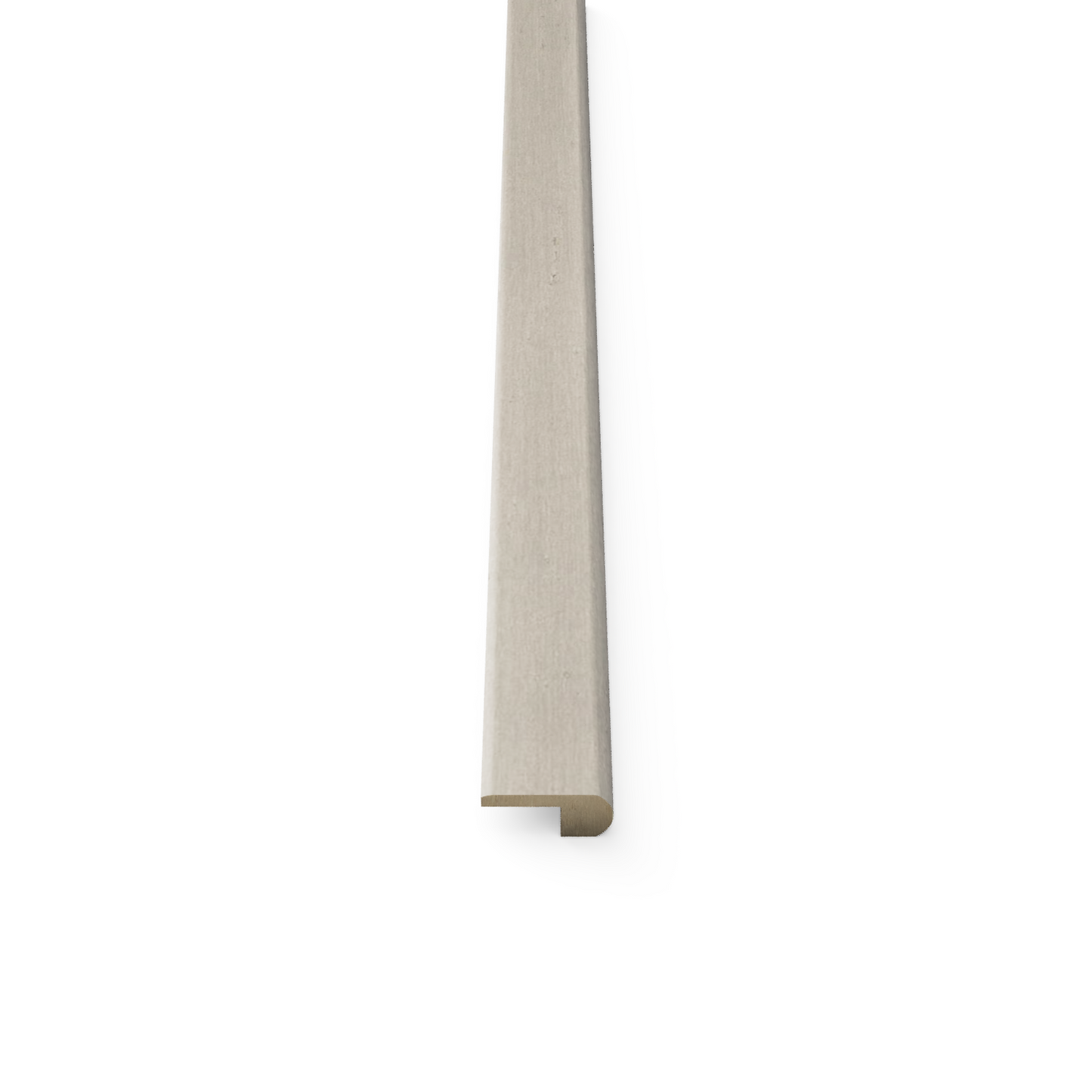 Wood Overlap Stair Nose - Parchment