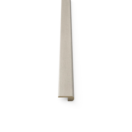 Wood Overlap Stair Nose - Parchment