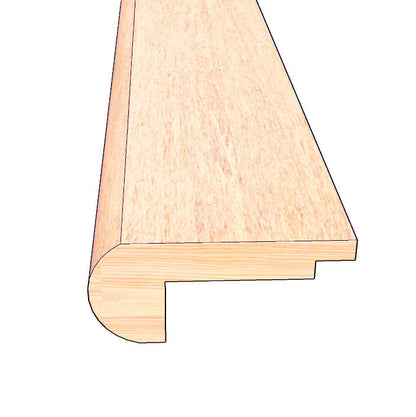 Wood Overlap Stair Nose - Crème