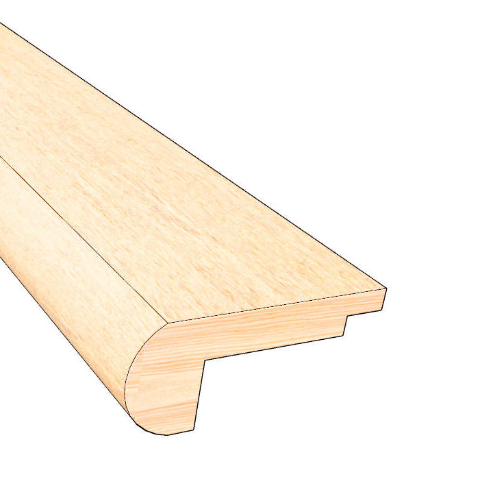 Wood Overlap Stair Nose - Crème