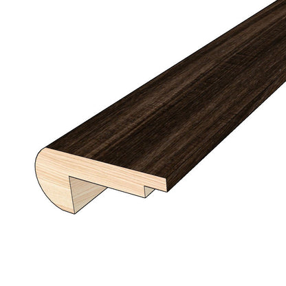 Wood Overlap Stair Nose - Chestnut Charm