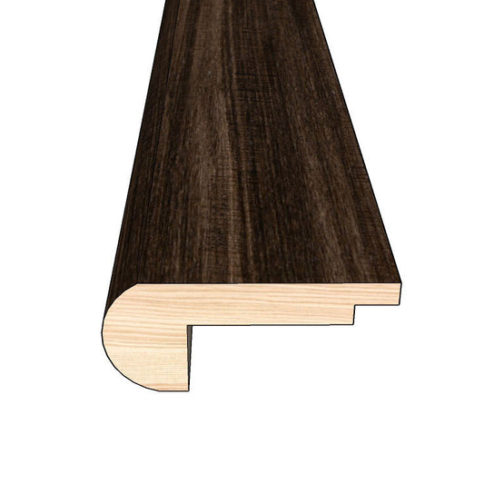 Wood Overlap Stair Nose - Chestnut Charm