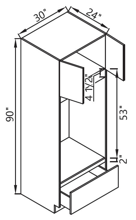Base Cabinet - Oven Cabinet