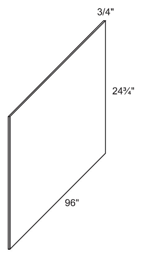 Refrigerator End Panel