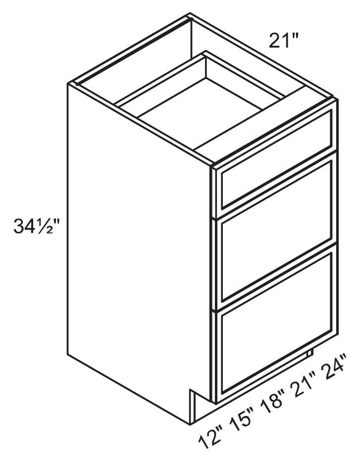 Vanity Cabinet - 3 Drawers