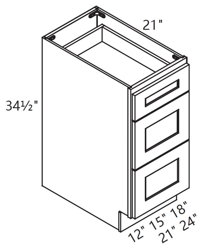 Vanity 3 Drawer