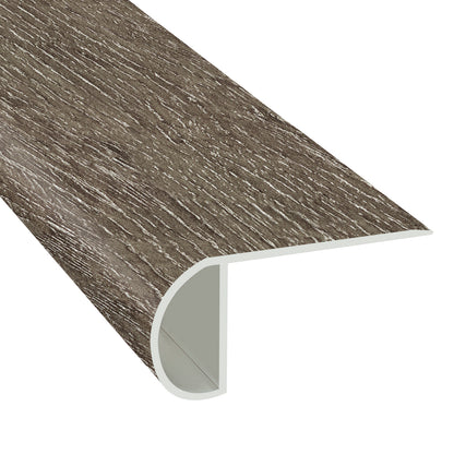 Vinyl Overlap Stair Nose - Restoration Gray