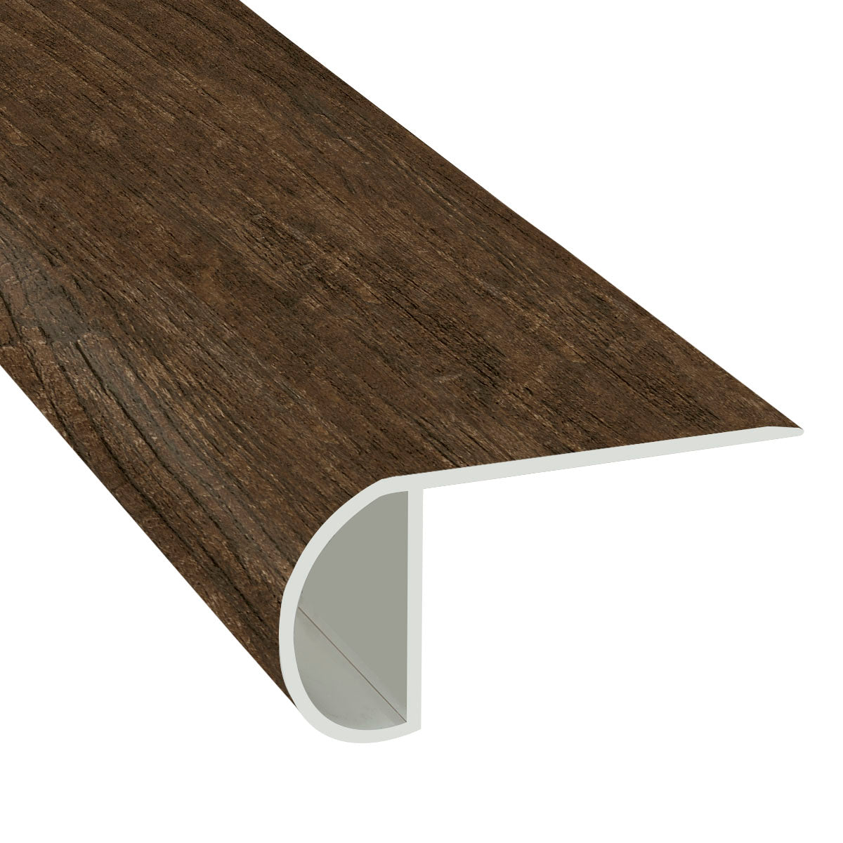 Vinyl Overlap Stair Nose - Old Country