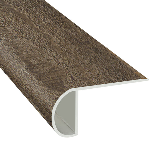 Vinyl Overlap Stair Nose - Cabretta Oak