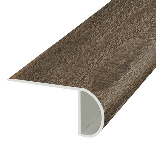 Vinyl Overlap Stair Nose - Cabretta Oak