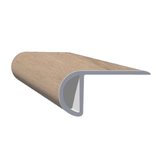Vinyl Overlap Stair Nose - Charleston