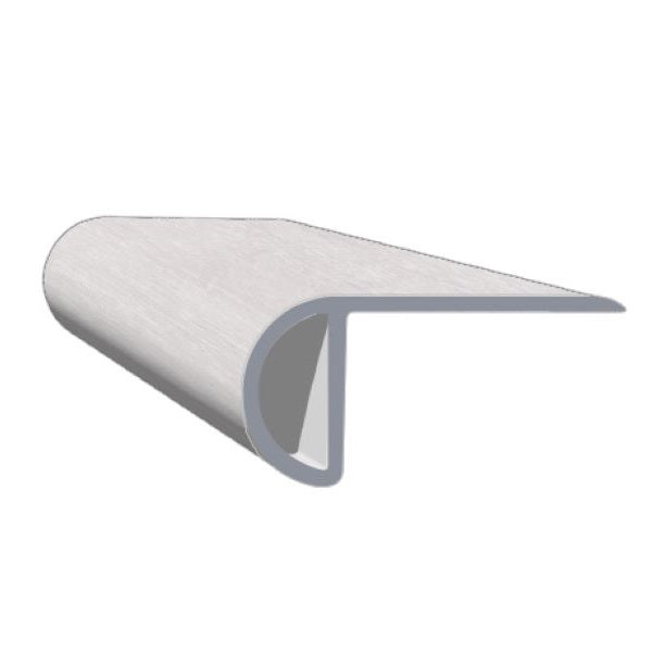 Vinyl Overlap Stair Nose - Surfside