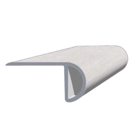 Vinyl Overlap Stair Nose - Surfside