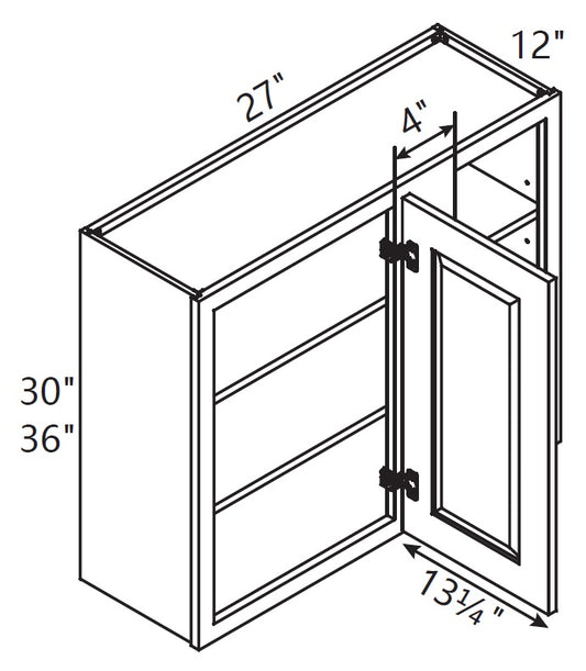 Wall Cabinet - Wall Blind Corner Cabinet