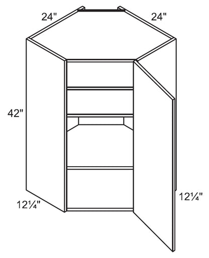 Wall Cabinet - Diagonal Corner Cabinet