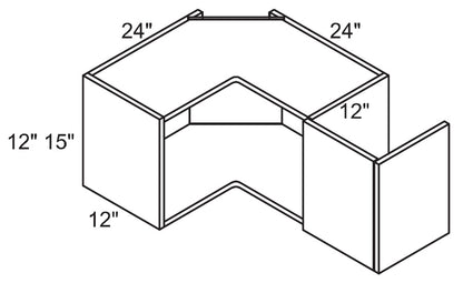 Wall Cabinet - Lazy Susan Cabinet